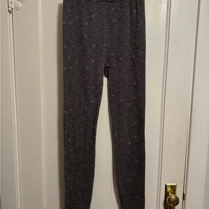 Soft Rib Gray Leggings